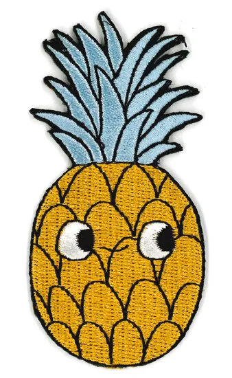 Ananas patch - strijkapplicatie van Eva Mouton